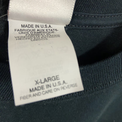 MICKEY,INC　半袖プリントＴシャツ　タワー・オブ・テラー　黒　ブラック　XLサイズ