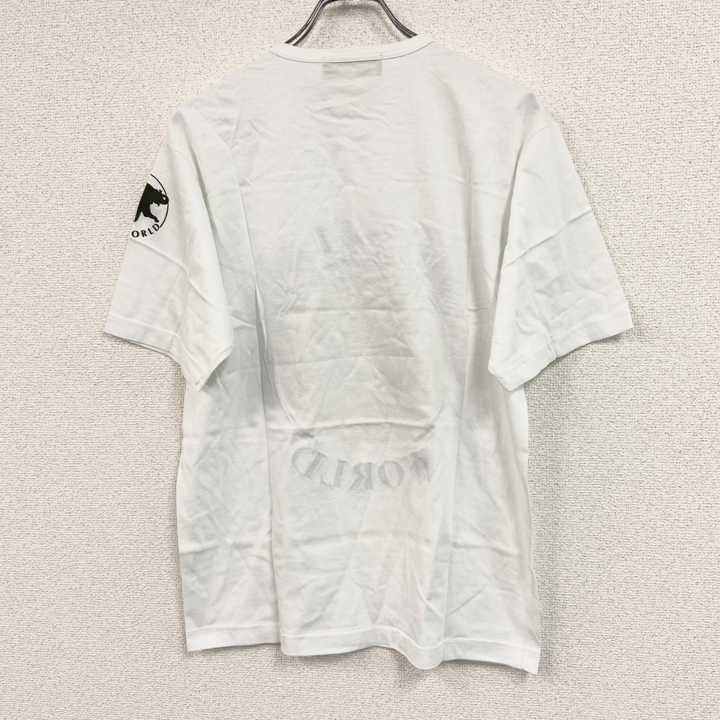 HUNTING WORLD　ハンティングワールド　半袖プリントＴシャツ　白　ホワイト　Lサイズ