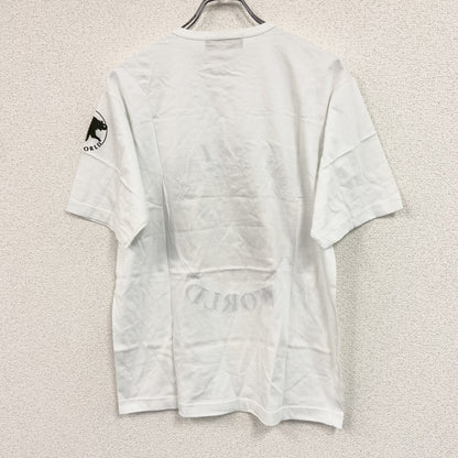HUNTING WORLD　ハンティングワールド　半袖プリントＴシャツ　白　ホワイト　Lサイズ