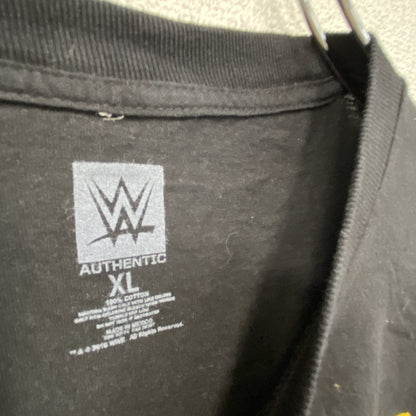 AUTHENTIC WEAR　半袖プリントTシャツ　レオパード　黒　ブラック　XLサイズ