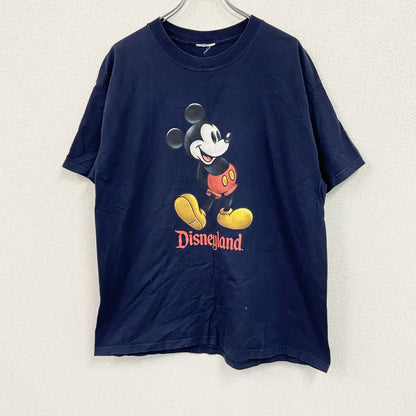半袖プリントＴシャツ　Mikey Mouse　ミッキーマウス　黒　ブラック
