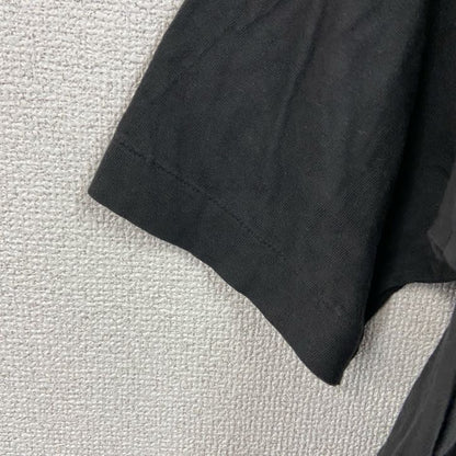 ART　アート　半袖プリントTシャツ　シングルステッチ　黒　ブラック