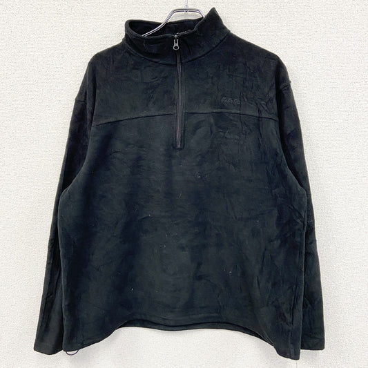 Cabela’ｓ　カベラス　プルオーバーフリースジャケット　ハーフジップ　黒　ブラック　L