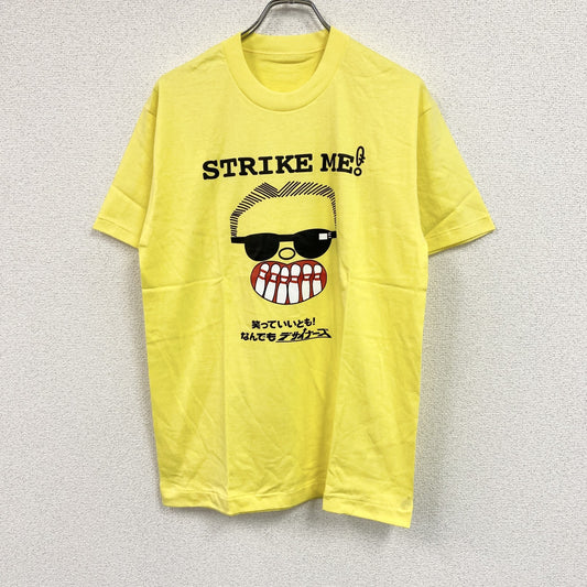 半袖プリントＴシャツ　笑っていいとも！　シングルステッチ　黄色　イエロー