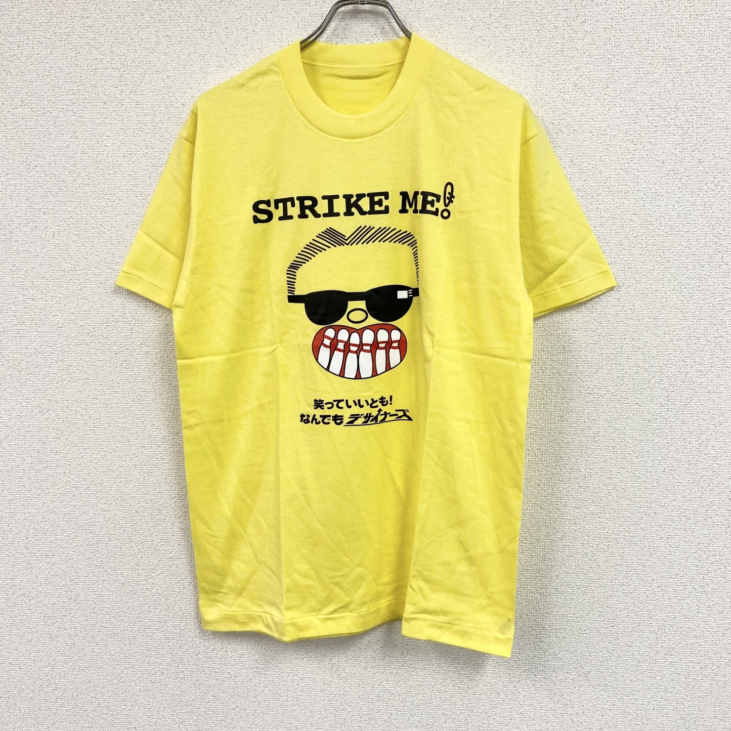 半袖プリントＴシャツ　笑っていいとも！　シングルステッチ　黄色　イエロー