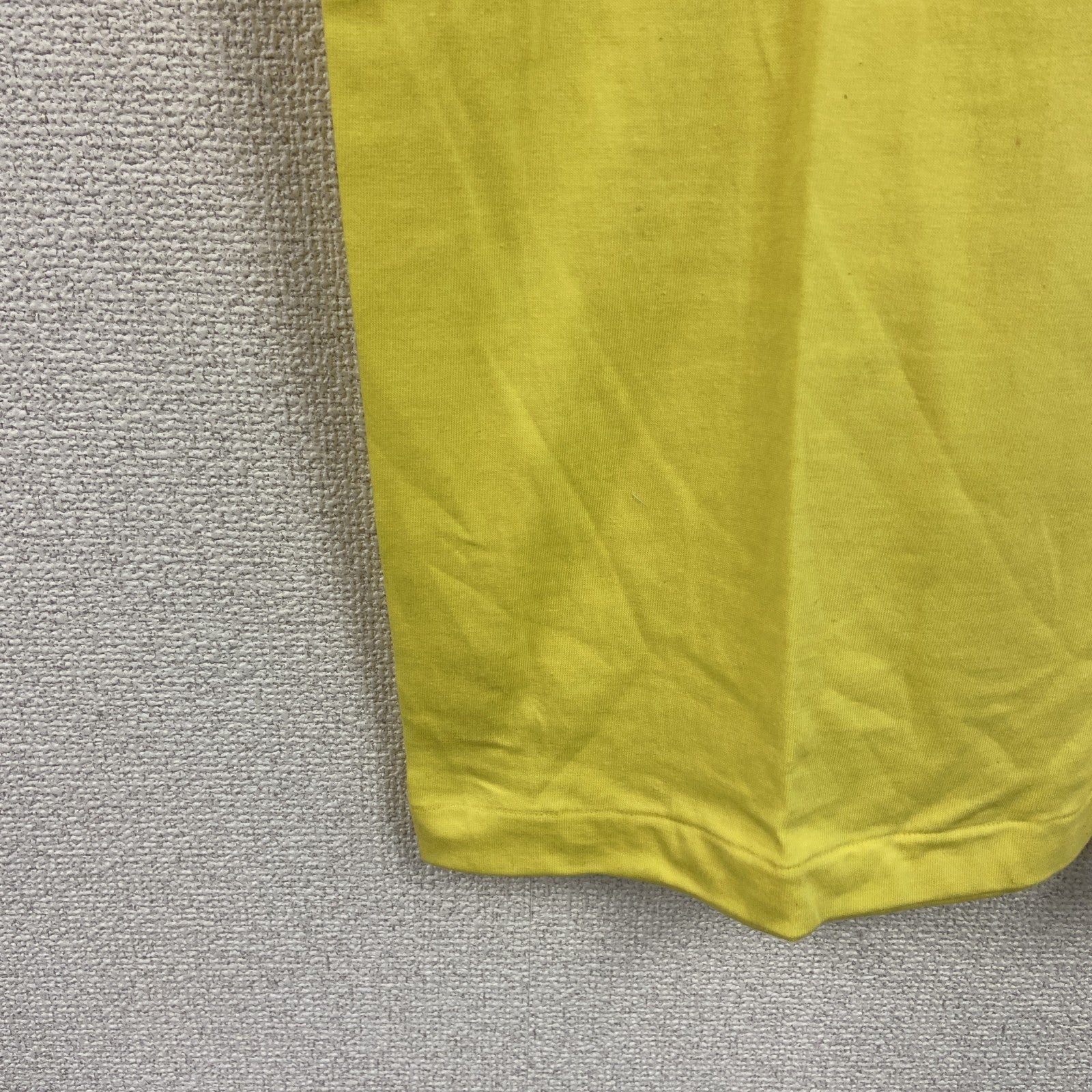 半袖プリントＴシャツ　笑っていいとも！　シングルステッチ　黄色　イエロー