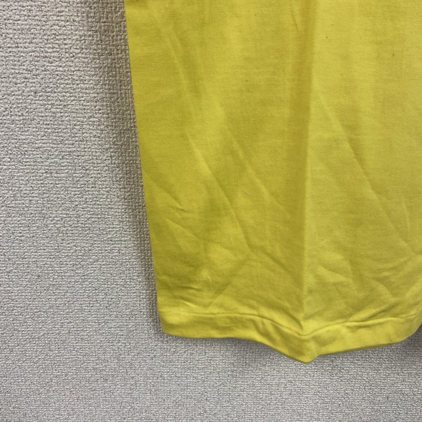 半袖プリントＴシャツ　笑っていいとも！　シングルステッチ　黄色　イエロー