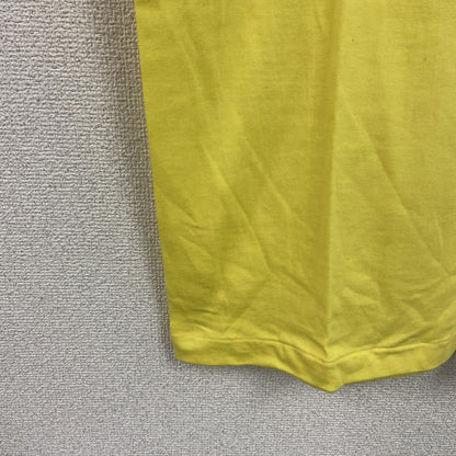 半袖プリントＴシャツ　笑っていいとも！　シングルステッチ　黄色　イエロー