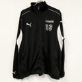 PUMA　プーマ　トラックジャケット/ジャージ　黒　ブラック　XLサイズ