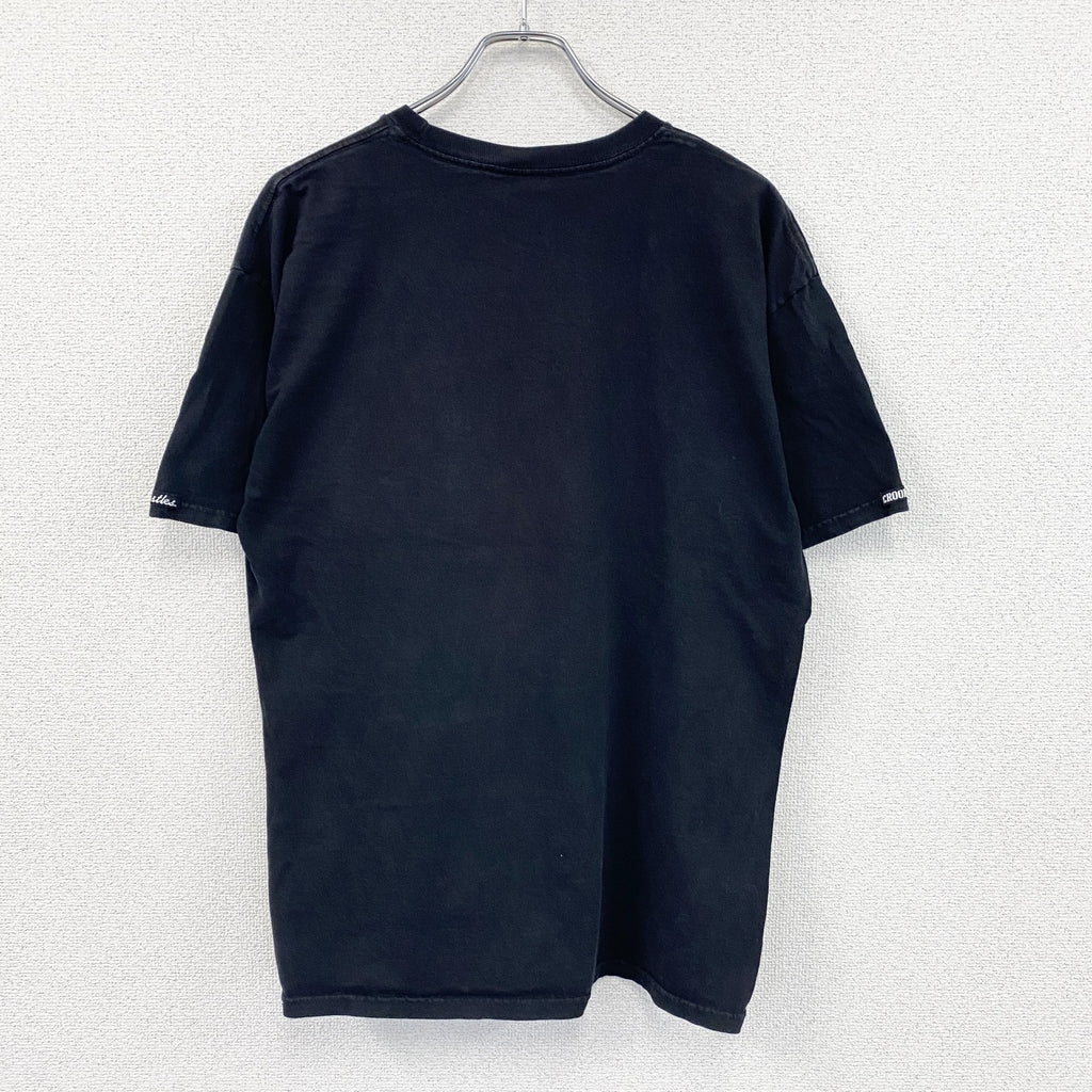 Crooks＆Castles　クルックス＆キャッスルズ　半袖プリントTシャツ　メデゥーサ　黒　ブラック　Lサイズ