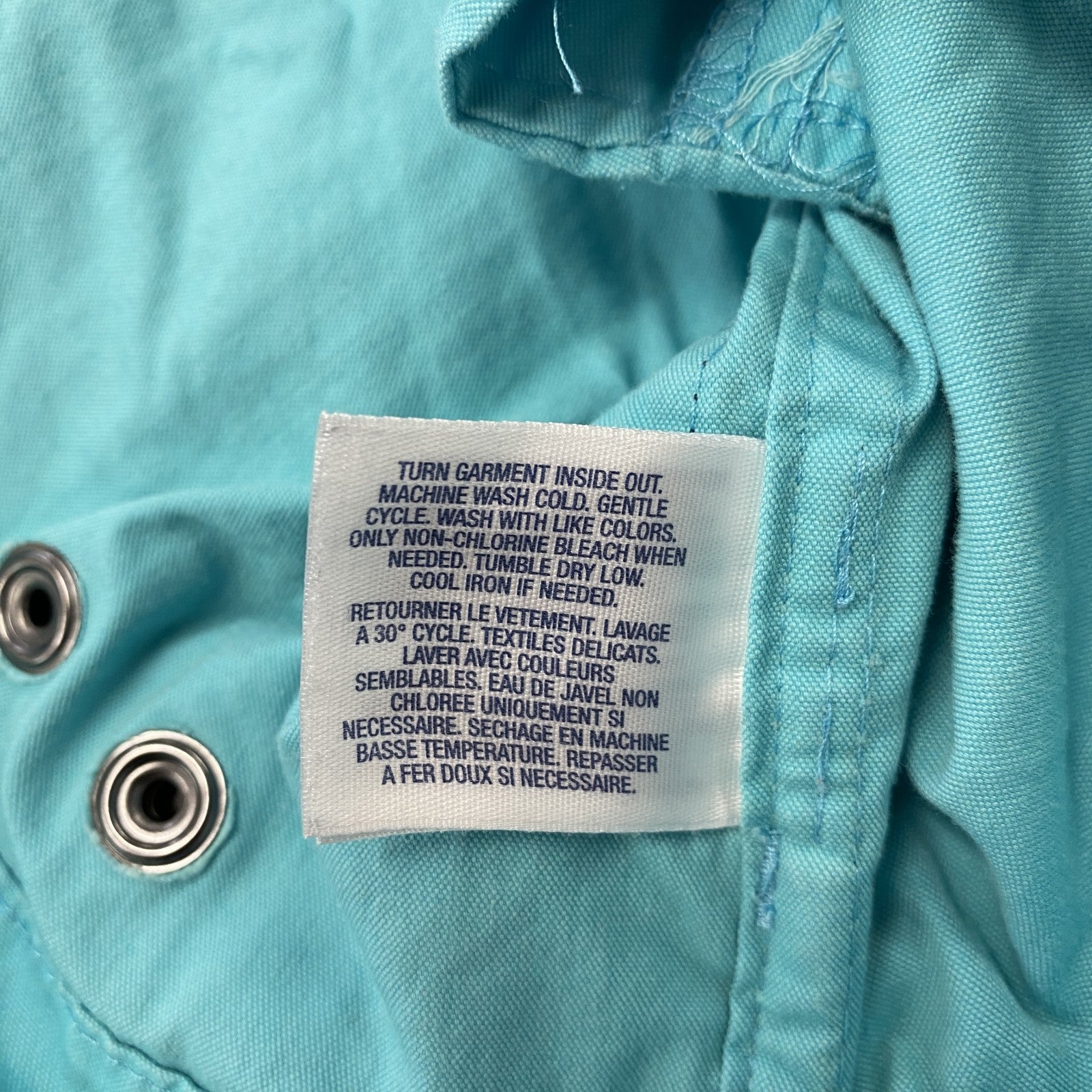 Polo by Ralph Lauren　ラルフローレン　フルジップコットンパーカー　ブルゾン　ブルー　Lサイズ