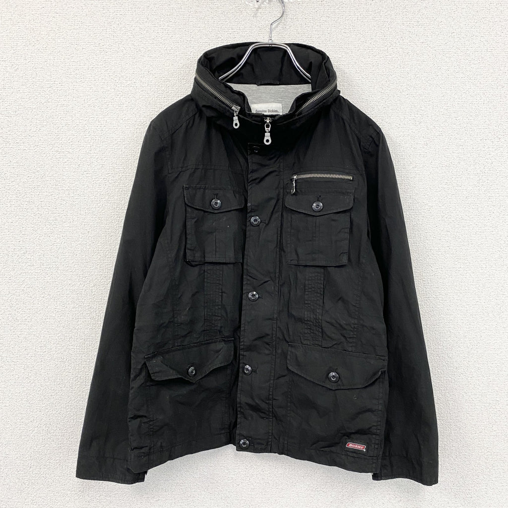 Dickies　ディッキーズ　フルジップジャケット　黒　ブラック　Mサイズ