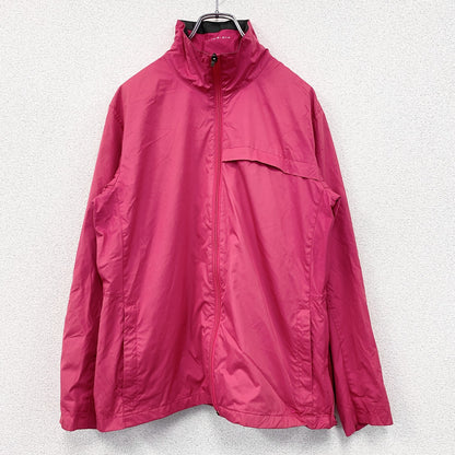 00s　NIKE　ナイキ　CLIMA-FIT　ウインドブレーカー　ヴィンテージ　ショッキングピンク　Lサイズ