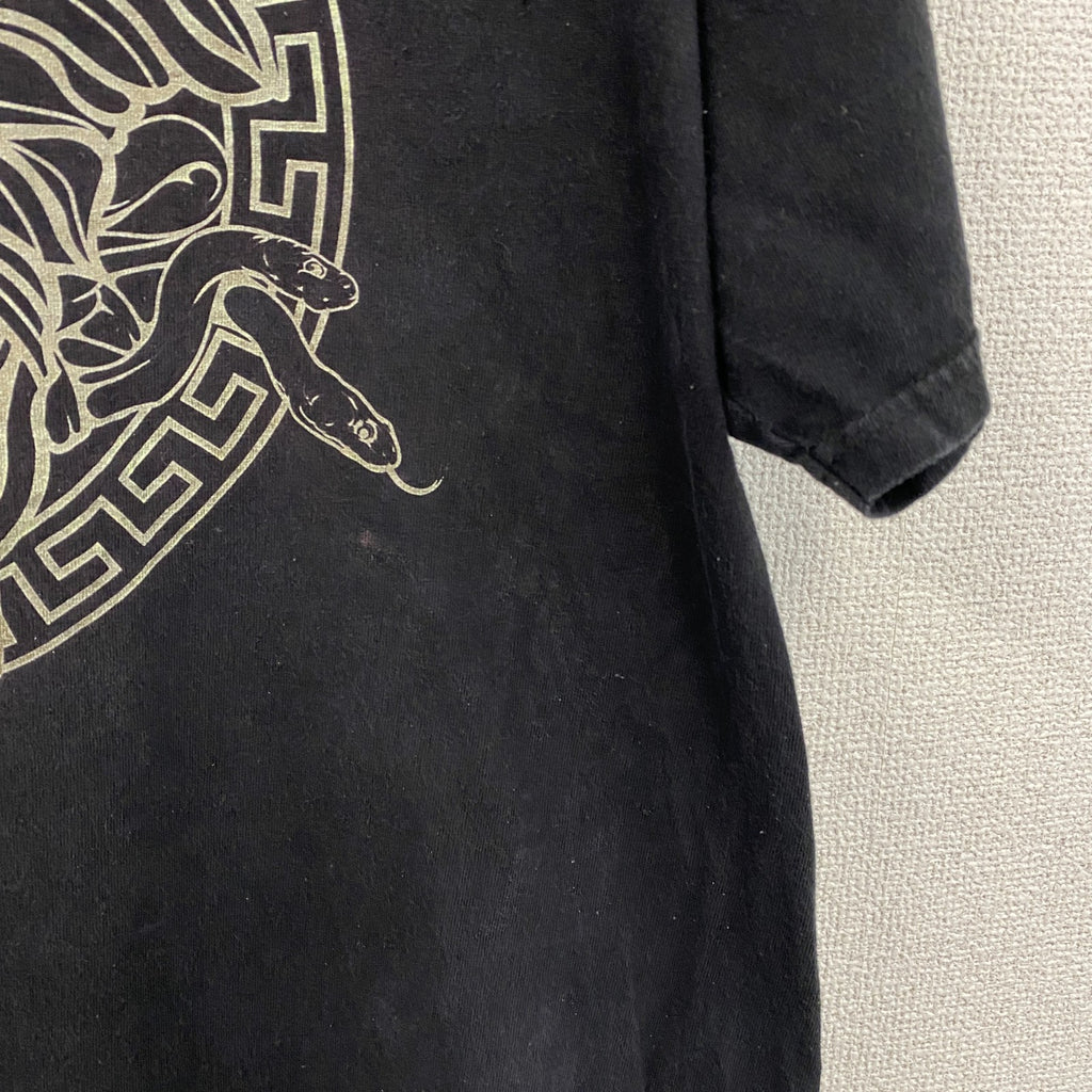 Crooks＆Castles　クルックス＆キャッスルズ　半袖プリントTシャツ　メデゥーサ　黒　ブラック　Lサイズ