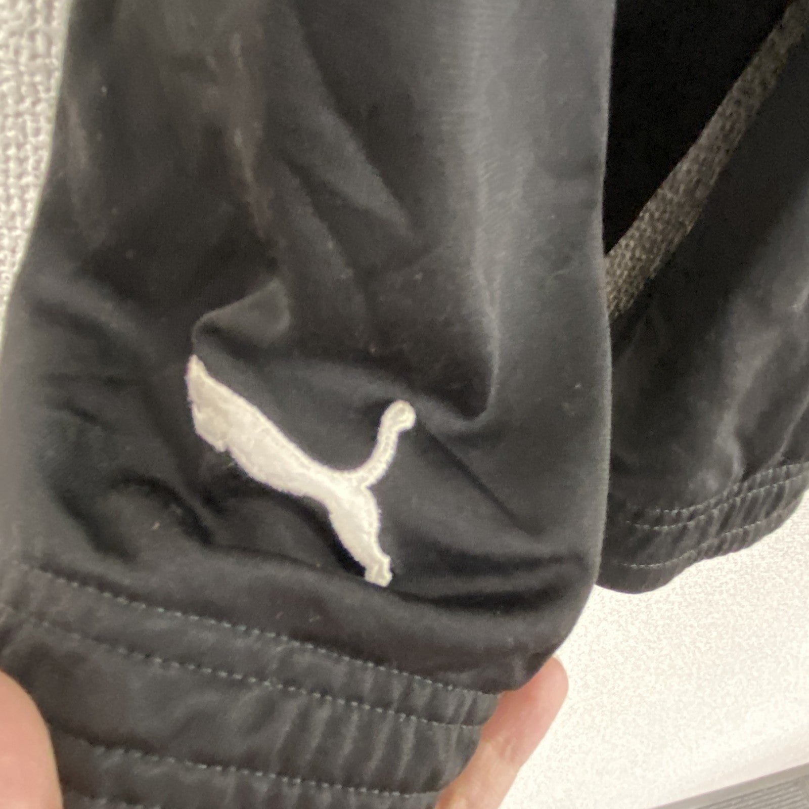 PUMA　プーマ　トラックジャケット/ジャージ　黒　ブラック　XLサイズ