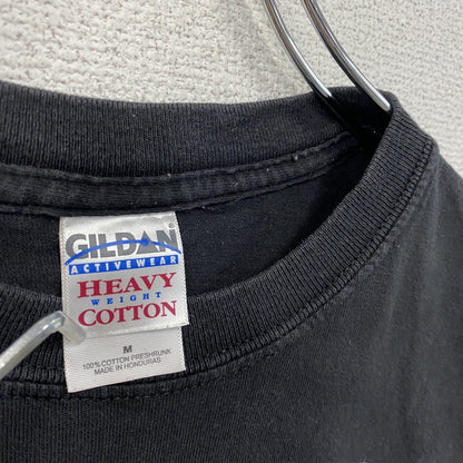 GILDAN　ギルダン　半袖アニマルプリントTシャツ　コブラ　黒　ブラック　Mサイズ　