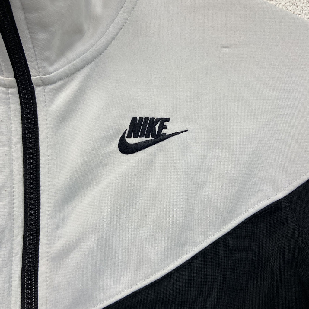 NIKE　ナイキ　トラックジャケット/ジャージ　バイカラー　白　黒　Sサイズ