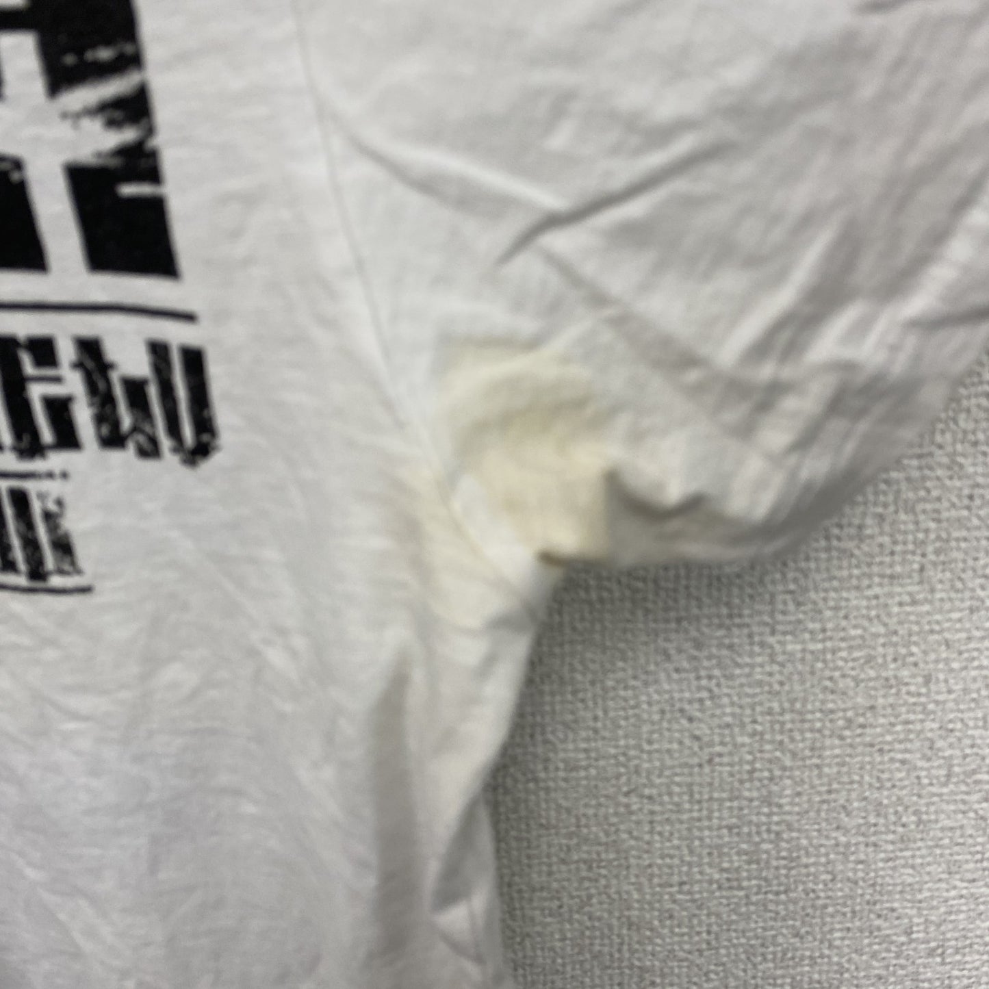YAKUZA　半袖プリントTシャツ　白　ホワイト　Lサイズ