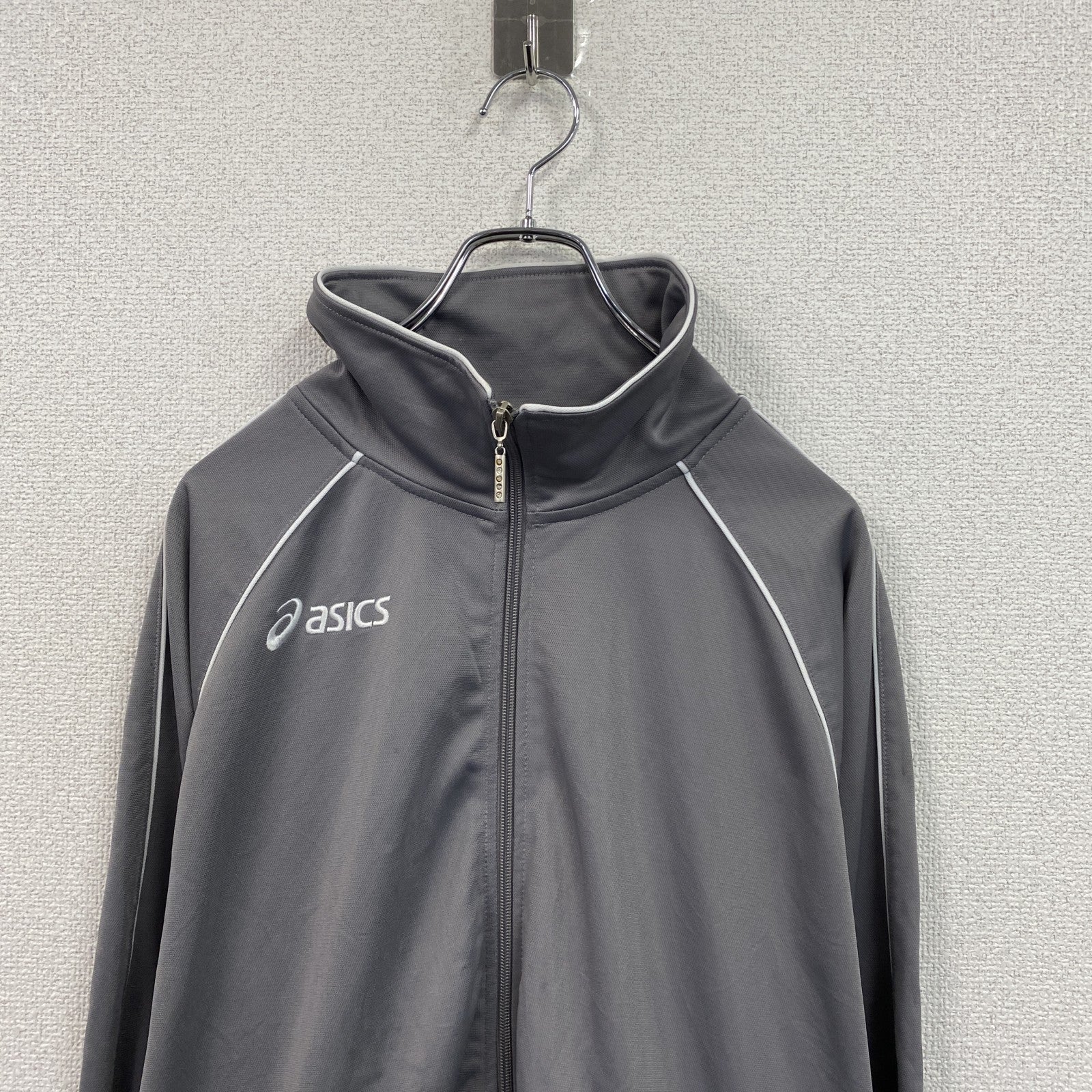 asics　アシックス　トラックジャケット/ジャージ　灰色　グレー　2XLサイズ