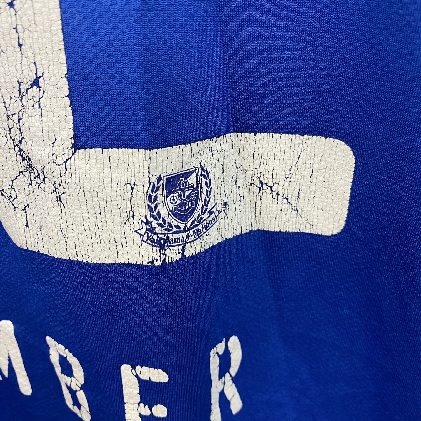 NIKE ナイキ　半袖プリントTシャツ　ユニフォーム　青　ブルー　Lサイズ