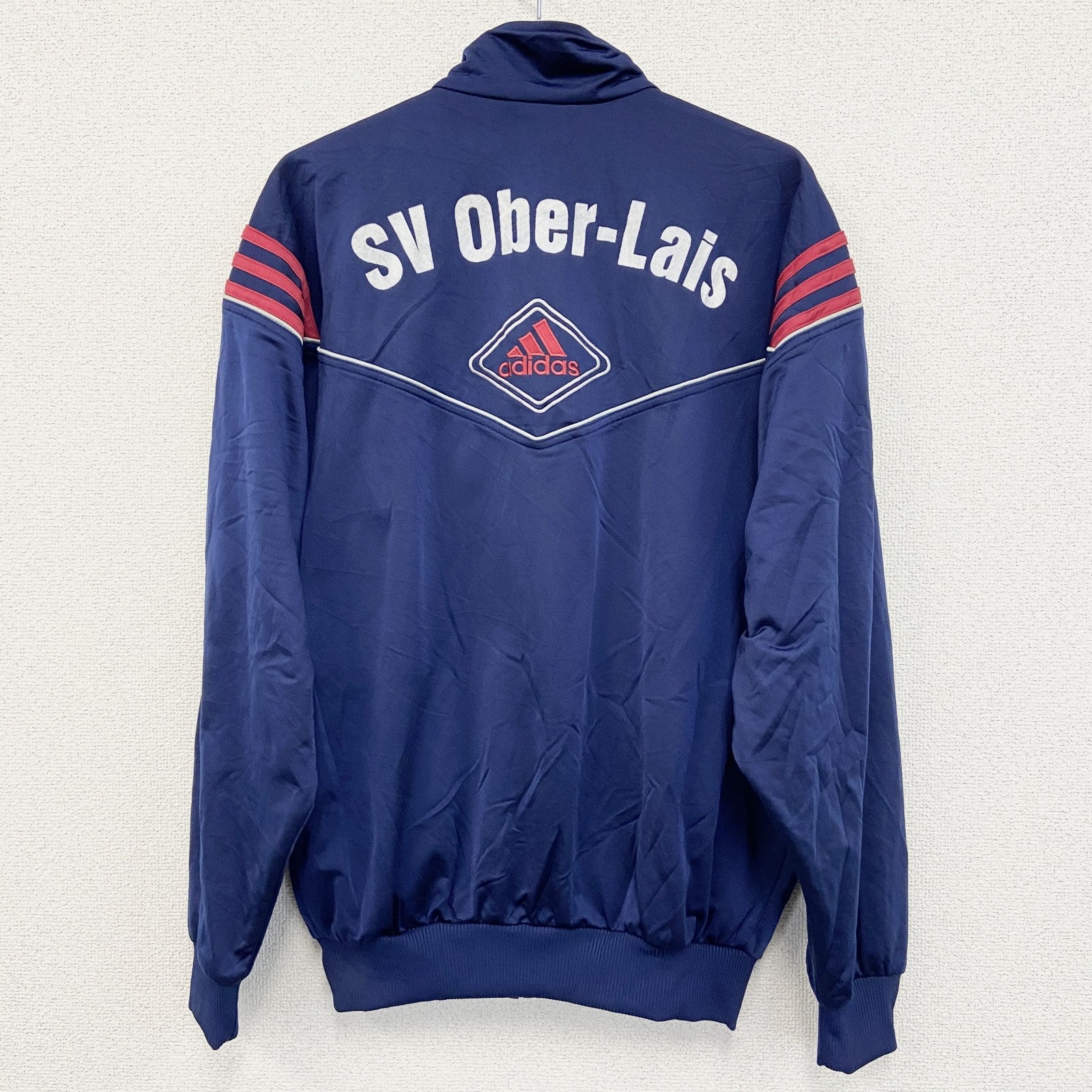 90s　adidas　アディダス　トラックジャケット/ジャージ　ヴィンテージ　紺　ネイビー　Lサイズ