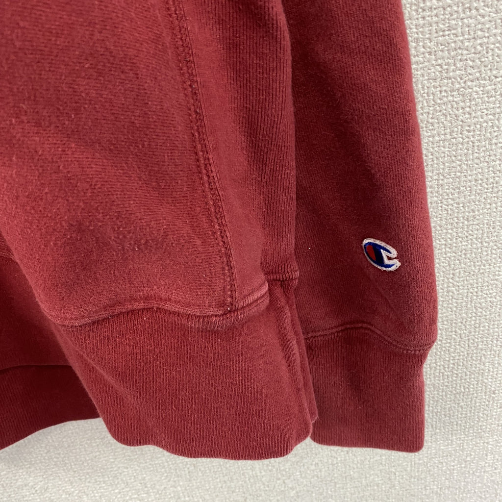 Champion　チャンピオン　リバースウィーブ　スウェット/トレーナー　ヘビーウェイト　刺繍ロゴ　ボルドー　2XLサイズ