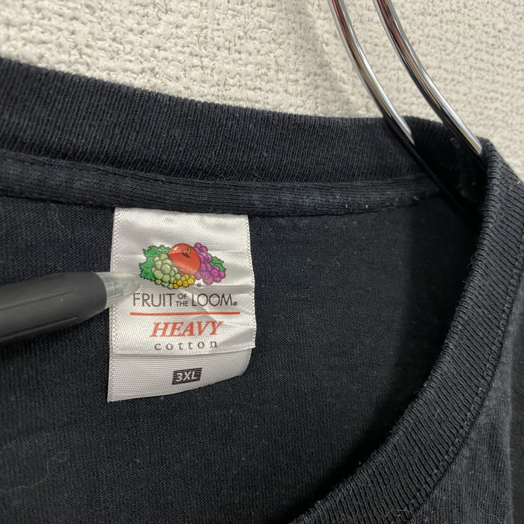 FRUIT OF THE LOOM　フルーツオブザルーム　黒　ブラック　3XLサイズ