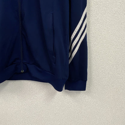 adidas　アディダス　トラックジャケット/ジャージ　紺　ネイビー　ライトブルー　Mサイズ