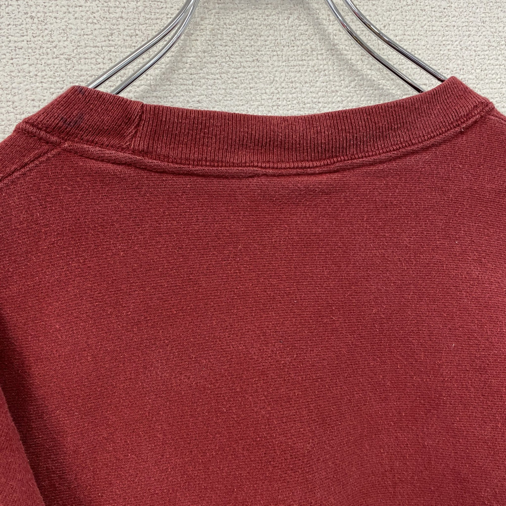 Champion　チャンピオン　リバースウィーブ　スウェット/トレーナー　ヘビーウェイト　刺繍ロゴ　ボルドー　2XLサイズ