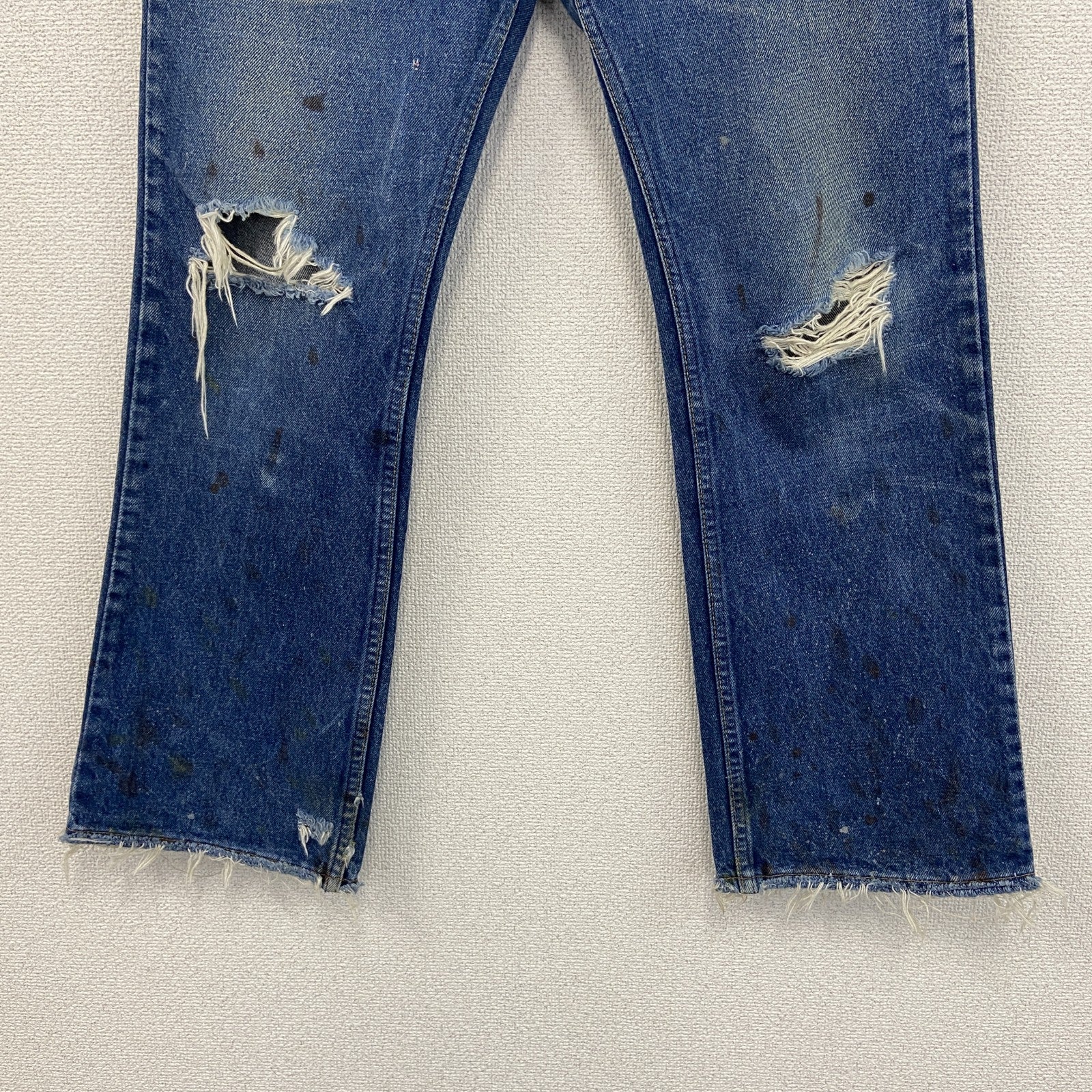 90s　Levi’s　リーバイス　517　ブーツカットデニムパンツ　ヴィンテージ　オレンジタブ　インディゴ