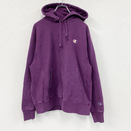 Champion　チャンピオン　リバースウィーブ　スウェットパーカー/フーディー　ヘビーウェイト　現行　紫　パープル　Mサイズ