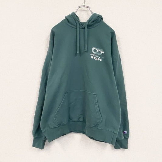 champion　チャンピオン　スウェットパーカー/フーディー　緑　グリーン　Mサイズ