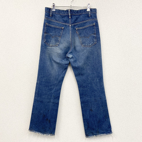 90s　Levi’s　リーバイス　517　ブーツカットデニムパンツ　ヴィンテージ　オレンジタブ　インディゴ