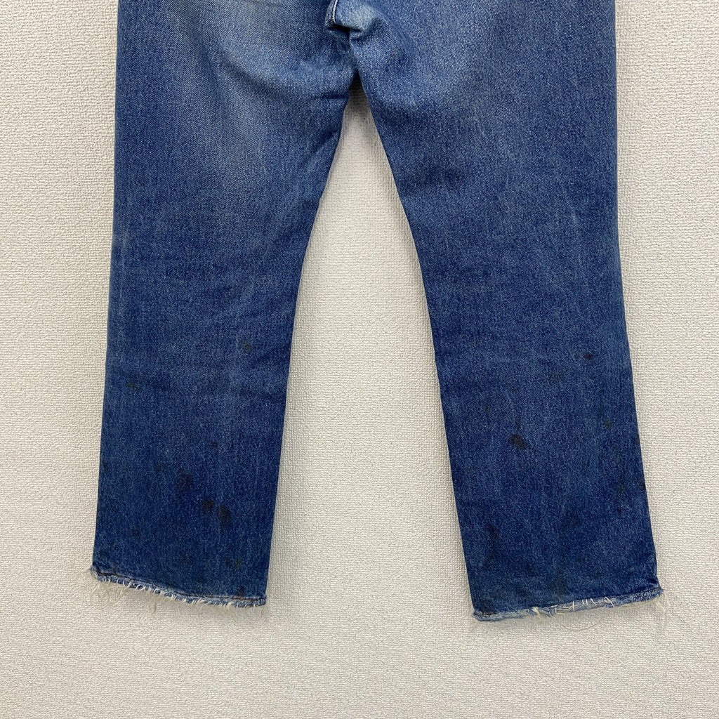 90s　Levi’s　リーバイス　517　ブーツカットデニムパンツ　ヴィンテージ　オレンジタブ　インディゴ