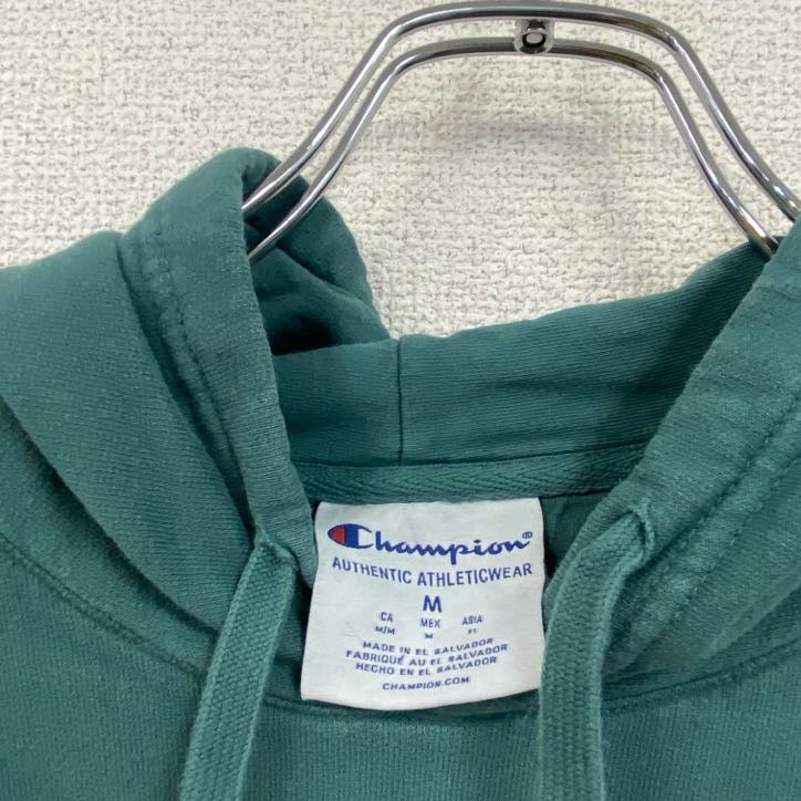champion　チャンピオン　スウェットパーカー/フーディー　緑　グリーン　Mサイズ