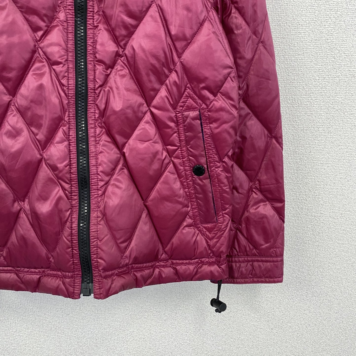 BURBERRY BLACK LABEL　バーバリー　ダウンジャケット　ダウン95%　ピンク　パープル　Sサイズ