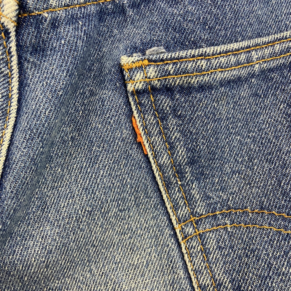 90s　Levi’s　リーバイス　517　ブーツカットデニムパンツ　ヴィンテージ　オレンジタブ　インディゴ