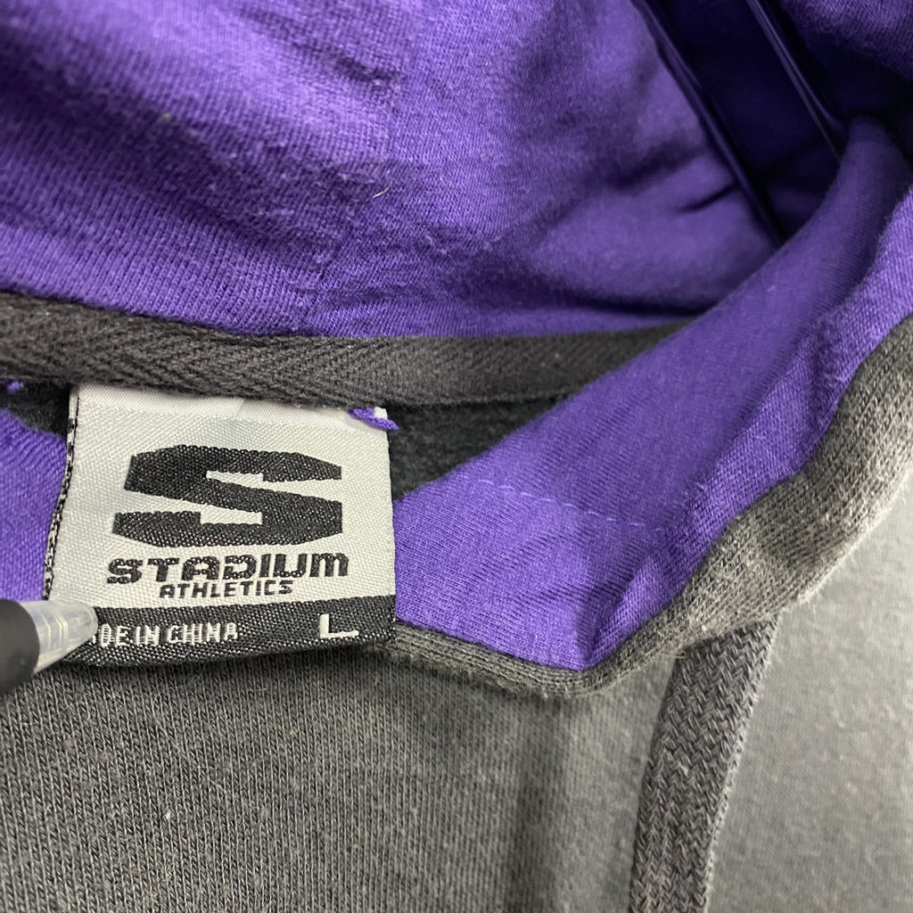 STADIUM ATHLETICS　スウェットパーカー/フーディー　黒　ブラック　Lサイズ