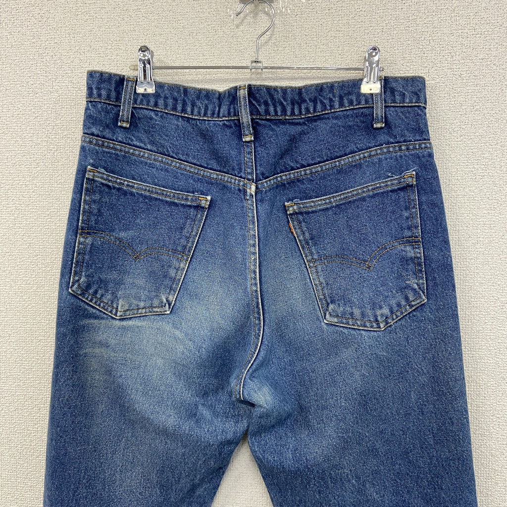 90s　Levi’s　リーバイス　517　ブーツカットデニムパンツ　ヴィンテージ　オレンジタブ　インディゴ