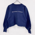 90s　Champion　チャンピオン　リバースウィーブ　スウェット/トレーナー　刺繍タグ　紺　ネイビー　Lサイズ