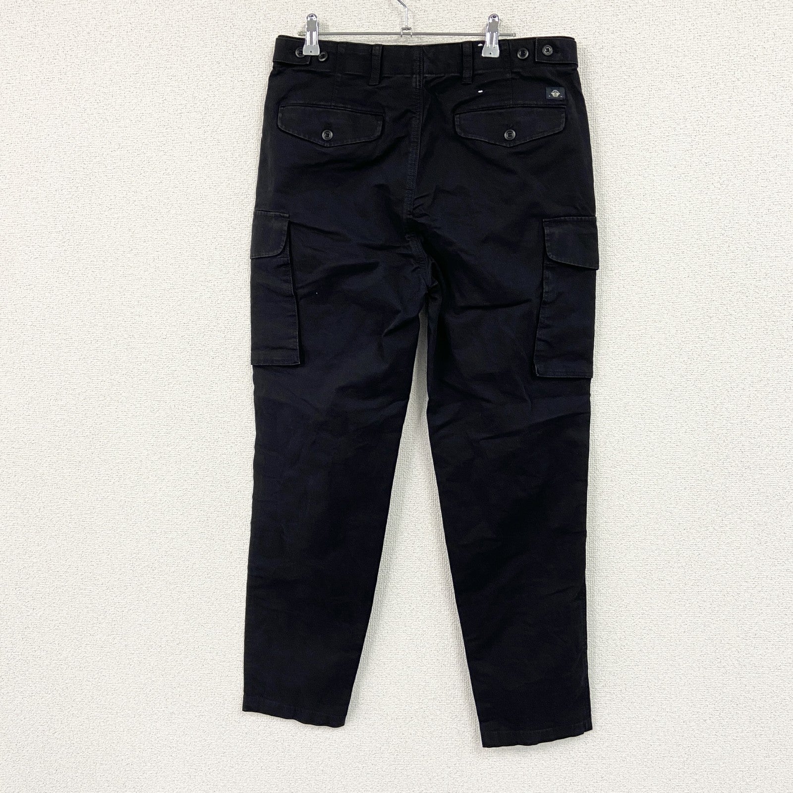 DOCKERS　ドッカーズ　カーゴパンツ　ワークパンツ　黒　ブラック　W32サイズ