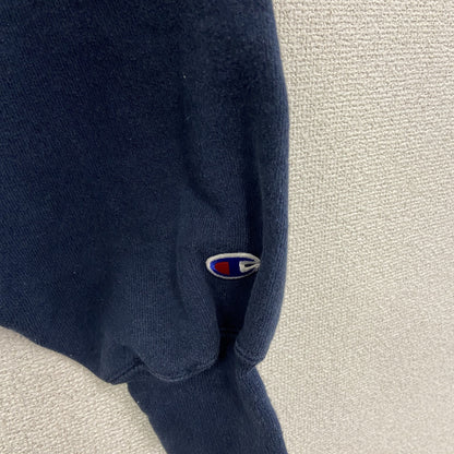 90s　Champion　チャンピオン　リバースウィーブ　スウェット/トレーナー　刺繍タグ　紺　ネイビー　Lサイズ
