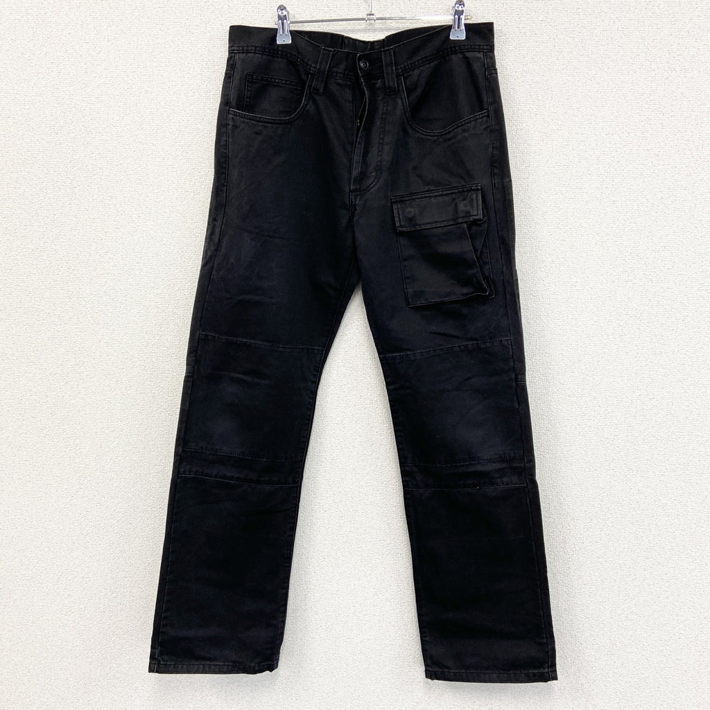 STUSSY　ステューシー　カーゴパンツ　チノパン　ボタンフライ　黒　ブラック　34サイズ