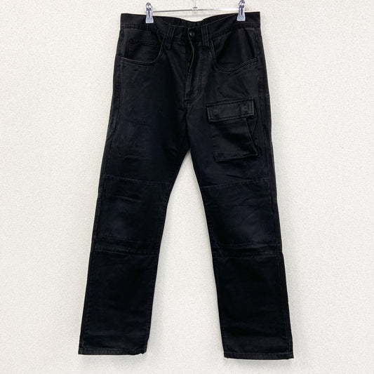 STUSSY　ステューシー　カーゴパンツ　チノパン　ボタンフライ　黒　ブラック　34サイズ