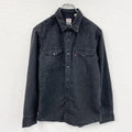 Levi's　長袖ウエスタンシャツ　黒　ブラック　Sサイズ