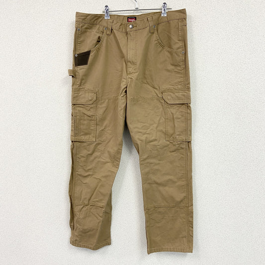 Wrangler　ラングラー　カーゴパンツ　ワークパンツ　ジップフライ　ブラウン