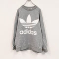 adidas　アディダス　スウェット/トレーナー　灰色　グレー　XOTサイズ