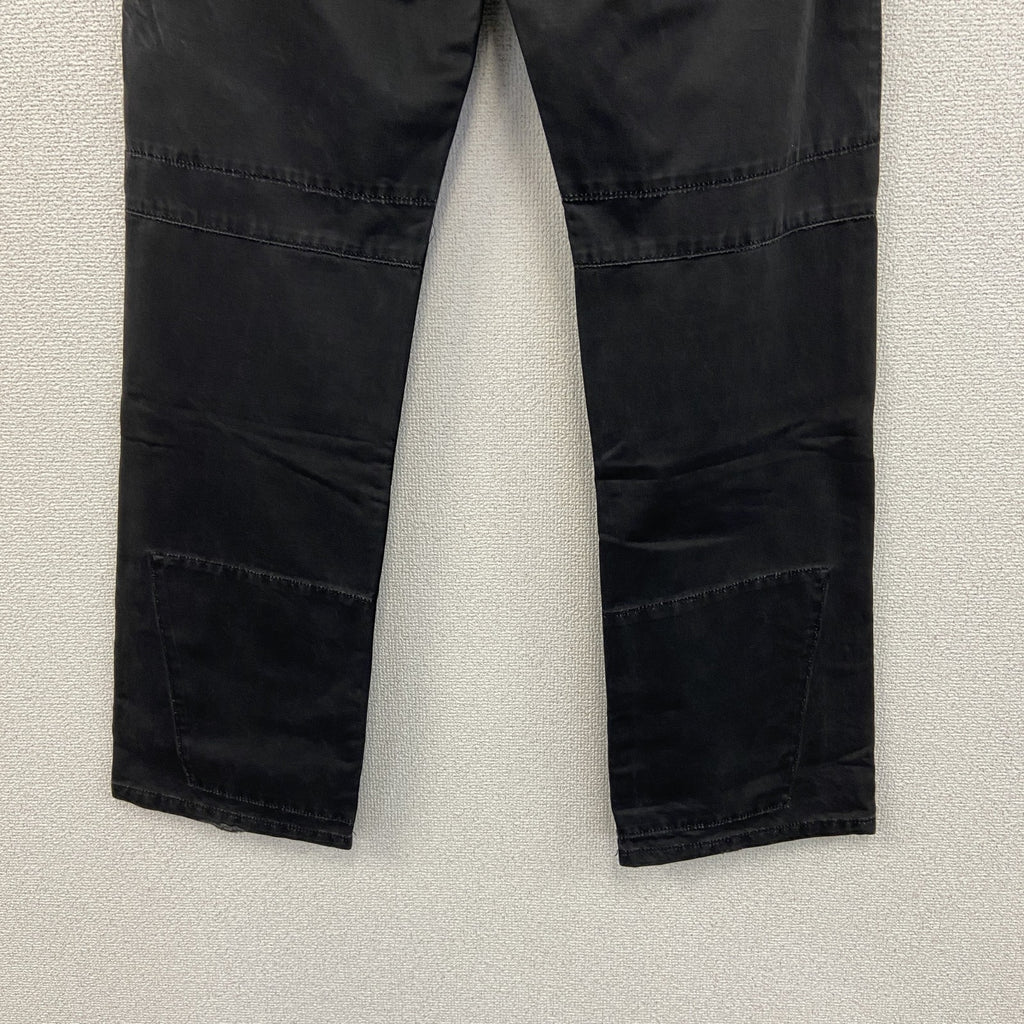STUSSY　ステューシー　カーゴパンツ　チノパン　ボタンフライ　黒　ブラック　34サイズ
