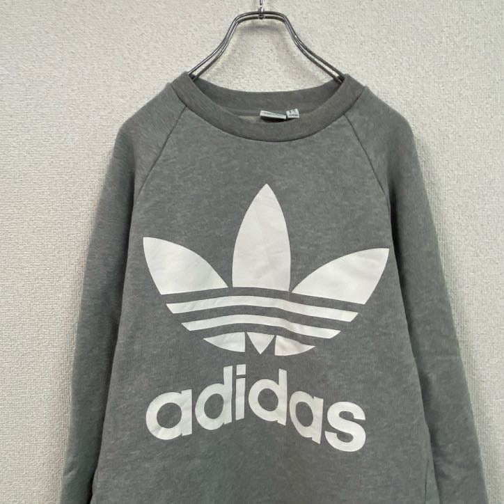 adidas　アディダス　スウェット/トレーナー　灰色　グレー　XOTサイズ