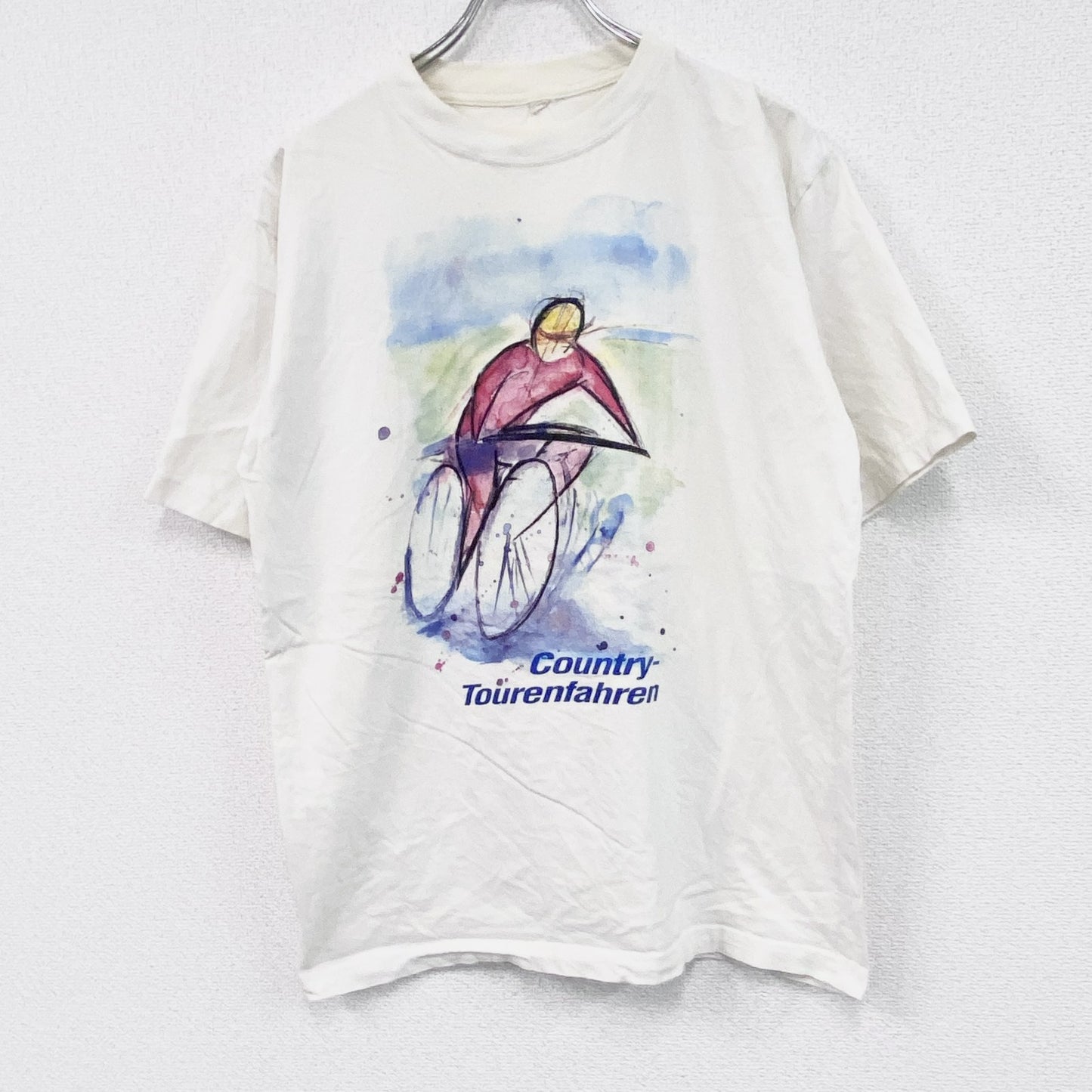 ～00s　半袖プリントTシャツ　ヴィンテージ　白　ホワイト